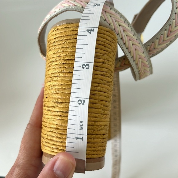 NWOB DIBA True Muddie Water Platform Raffia Sandals Size 9 - Picture 12 of 16